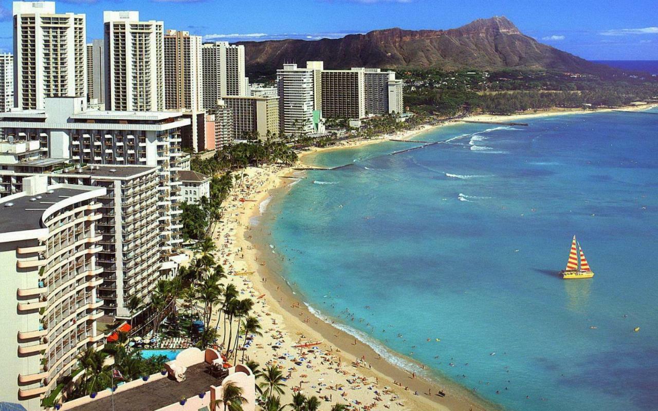 Апартаменты Studio At Ala Moana With Ocean Views Гонолулу Экстерьер фото